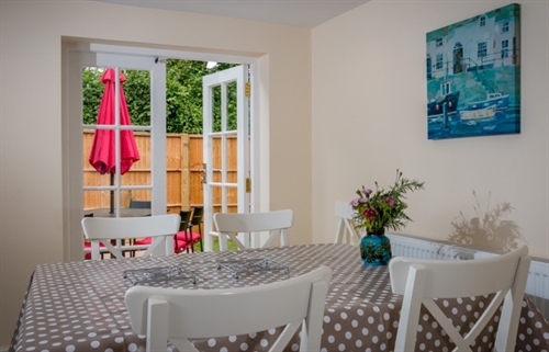 Dining area at Vicarage Cottage